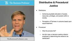 Distributive and Procedural Justice Instructional Video