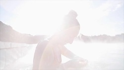 20-29 Years, Adult,Blue, Blue Lagoon - Iceland, Body Care, Capital Cities, Cheerful, Famous Place, Females, Geothermal Reserve, Happiness, Health Spa, Healthy Lifestyle, Heat - Temperature, Hot Spring, Iceland, Icelandic Culture, Journey, Leisure Activity Stock Footage