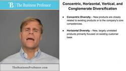 Types of Diversification Strategy Instructional Video