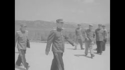 Officials arrive for 2nd day of Korean War truce talks in Panmunjom, North Korea, July 1953 News Clip