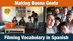 Learn Spanish Film Vocabulary | Making Buena Gente Instructional Video