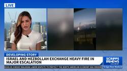 Israel and Hezbollah exchange heavy fire News Clip
