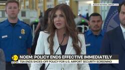 US: TSA to end shoes-off policy for airport security screening News Clip