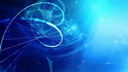 DNA strand medical background Stock Footage