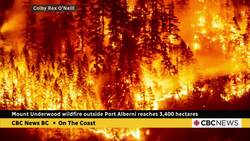 Local photographer documenting Vancouver Island wildfires News Clip