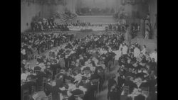 Queen Elizabeth II of England at garden party at Buckingham News Clip