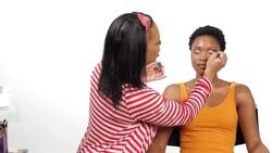How to Apply Eye Shadow to Eye Creases for Black Women Instructional Video