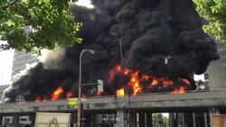 Heroic man tried to save driver caught in Highway 40 inferno News Clip