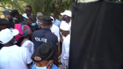 CLEAN : Main political opponent Darboe votes in The Gambia presidential election News Clip