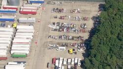 AT SEA: UK Border Force intercept Migrants attempting to cross the English Channel. News Clip