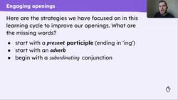 Revising key strategies to write effective descriptions Instructional Video