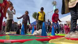 Al-Mawasi camp offers healing through play to support the mental health of Palestinian children News Clip