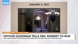 Officer Goodman Tells Sen. Romney To Run News Clip