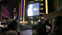 CLEAN : New York's Madison Square Garden pays tribute to NBA legend Kobe Bryant News Clip