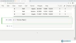 Data Science and Machine Learning (Theory and Projects) A to Z - Geographic Maps with Folium: Geographic Maps with Folium using COVID-19 Data Instructional Video
