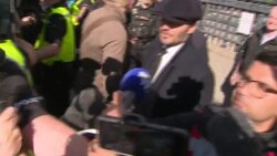 David Beckham attends Queen Elizabeth II Public Vigil News Clip