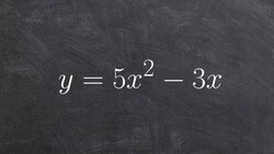 How to solve a quadratic by factoring a GCF from two terms Instructional Video