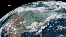 Smoke From Western Wildfires Blankets U.S. News Clip