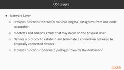 Describe network protocols : Network Layers Instructional Video