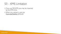 AWS Certified Data Analytics Specialty 2021 - Hands-On! - Amazon Simple Storage Service (Amazon S3) Performance Instructional Video