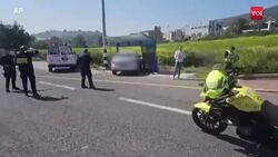 Dramatic Attack In Israel: Arab Man Crashes Car, Stabs Soldier, Steals His Gun & Opens Fire | Watch News Clip