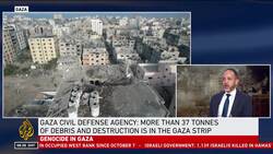 Gaza rescue efforts may stop due to lack of fuel, heavy equipment News Clip