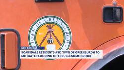 Scarsdale residents renew push to mitigate Troublesome Brook flooding News Clip