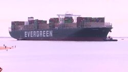 Ever Given containership docks in Felixstowe News Clip