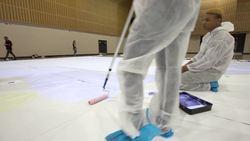 The Largest Black Light Painting for a Good Cause Instructional Video