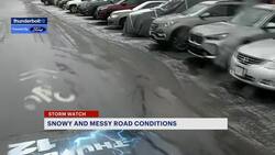 Thunderbolt 12: Snow, sleet, and freezing rain creates slick roads, dangerous travel in the Bronx News Clip