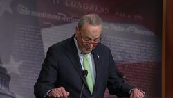 Schumer lauds Republicans for votes against Trump News Clip