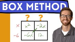 Box Method for Dividing Polynomials Instructional Video
