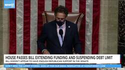 House Passes Bill Increasing Funding And Suspending Debt Limit News Clip