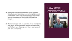 Fundamentals of Secure Software - SAST (Static Application Security Testing) Instructional Video