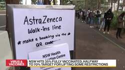 Covid Cases in Australia's New South Wales Keep Rising News Clip