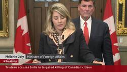 Indian government linked to Canadian Sikh leader's killing, Trudeau says News Clip