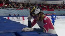 Dandjinou gold, Dubois bronze in 1,500m at Short Track World Tour in Montreal News Clip