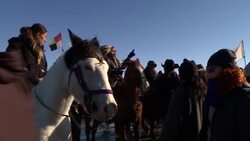 Victory Celebrations at Standing Rock News Clip