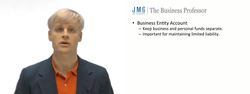 Establishing a Business Bank Account Instructional Video