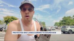 Protected bike lanes set to come to Soundview News Clip