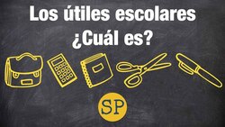 School Supplies in Spanish | Spanish Word Games | Guess the Spanish Word 3 Instructional Video