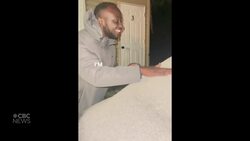 #TheMoment a newcomer touched snow for the first time News Clip