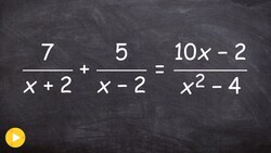 Solving a rational equation without an extraneous solution Instructional Video