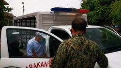 CLEAN : Suspect in decade-old Italian priest murder case escorted to prison in Philippines News Clip