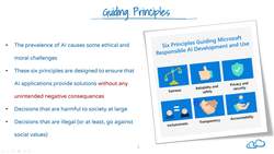 Introduction to Guiding Principles of Responsible AI Instructional Video