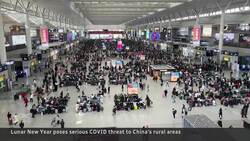 Rural China faces potential COVID catastrophe during Lunar New Year News Clip
