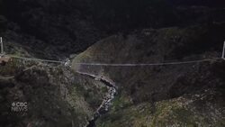 Massive pedestrian bridge opens in Portugal News Clip