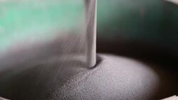 Sand for mould Stock Footage