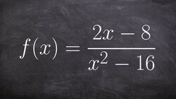 How to find the vertical and horizontal asymptotes of a rational function Instructional Video