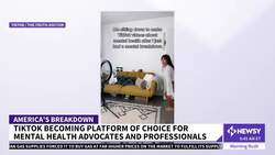 TikTok Is Helping Foster Conversations About Mental Health News Clip
